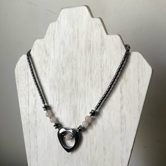 Hematite handmade necklace - Picture 4 of 6